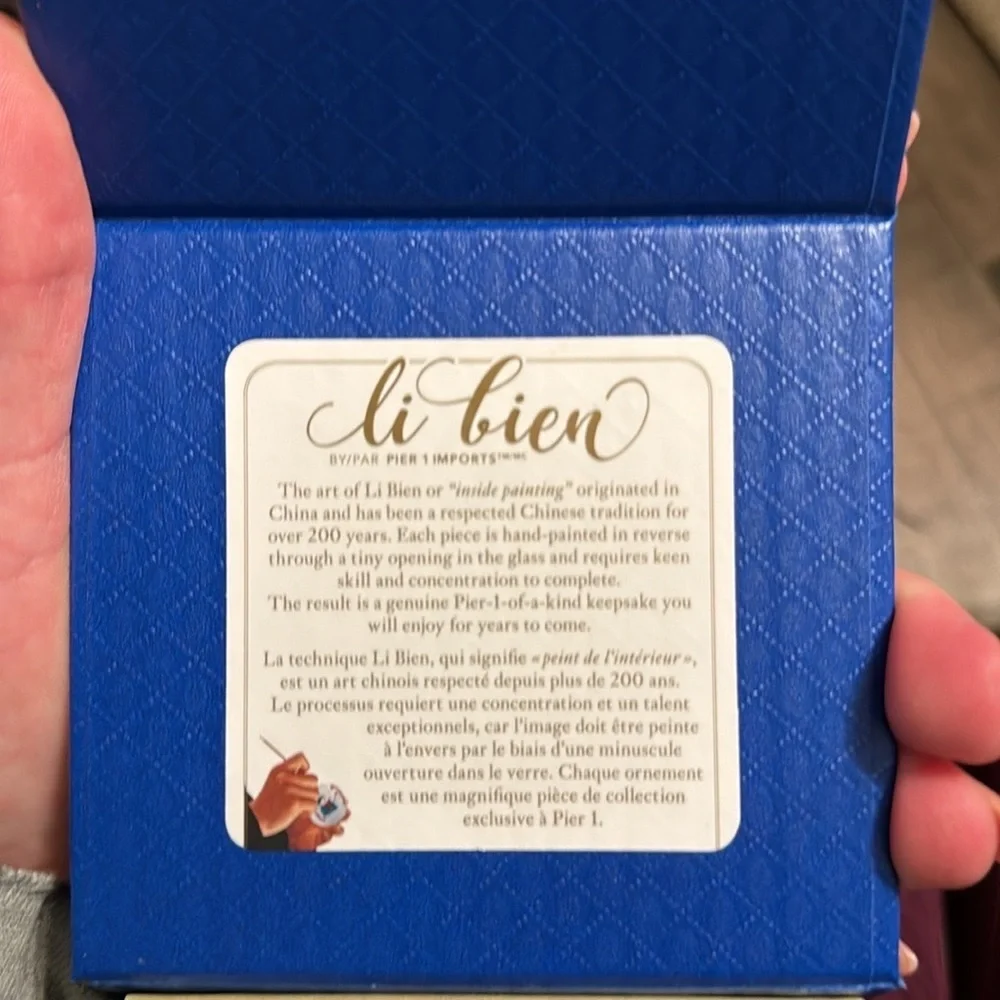 Li bien dove ornament